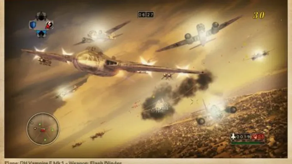 Blazing Angels 2: Secret Missions of WWII, captura de tela 1