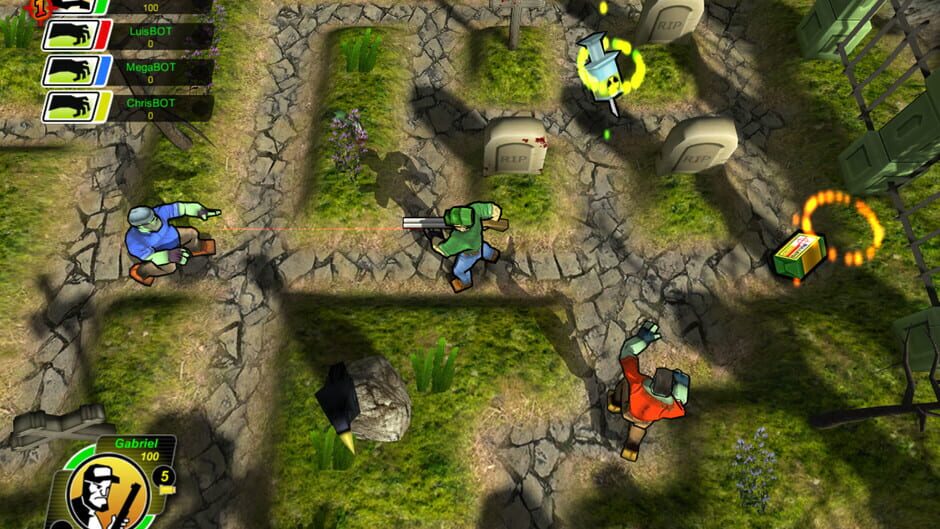 Don't Touch the Zombies Screenshot