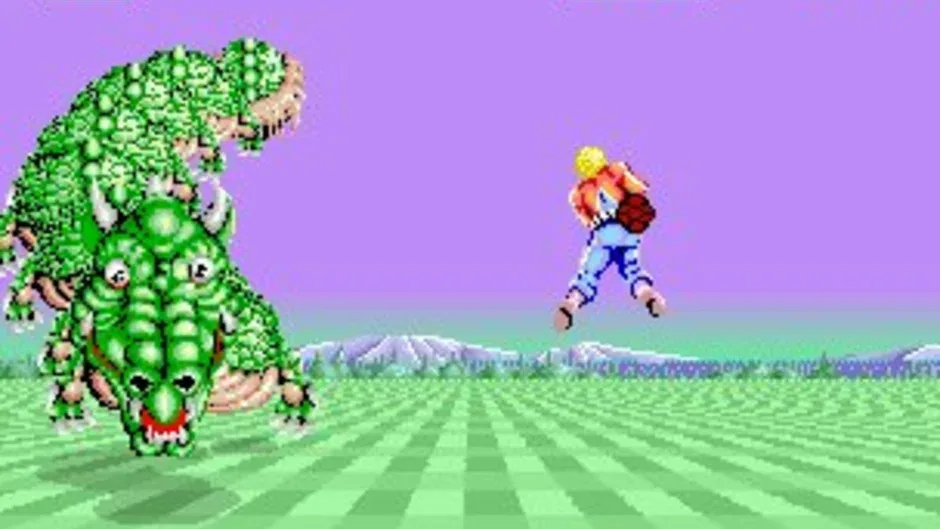 Space Harrier, captura de tela 3