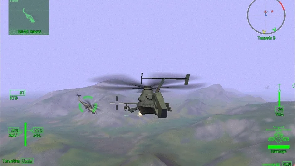 Comanche 4, captura de tela 2