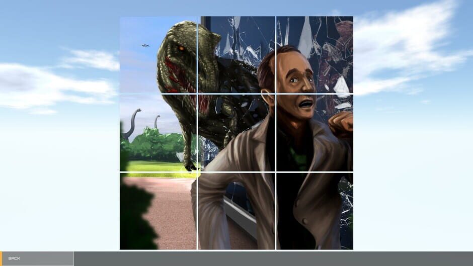 Dinosaur Hunt Puzzle Screenshot