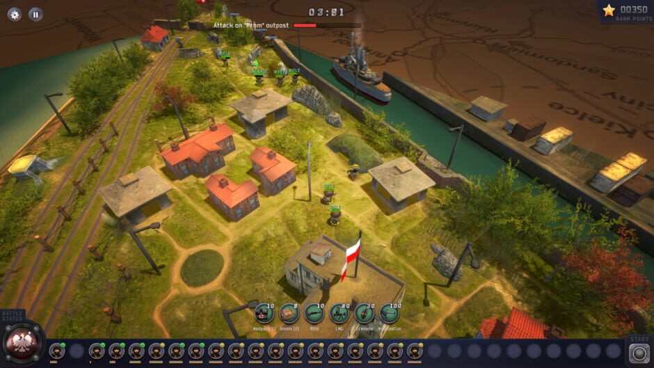 Warfront Defenders: Westerplatte Screenshot