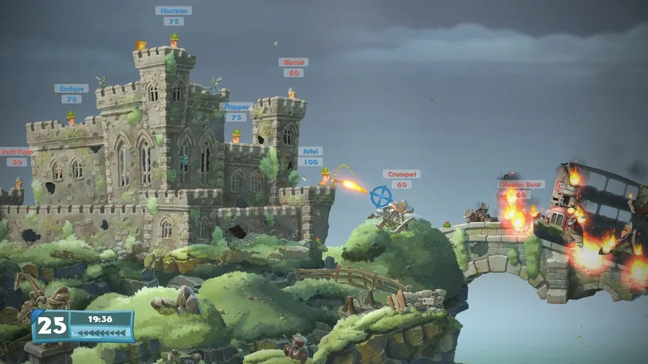 Worms W.M.D, captura de tela 2