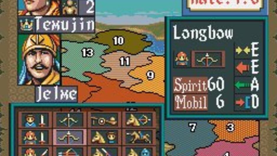 Genghis Khan II: Clan of the Gray Wolf Screenshot