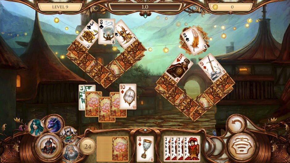 Snow White Solitaire: Legacy of Dwarves Screenshot