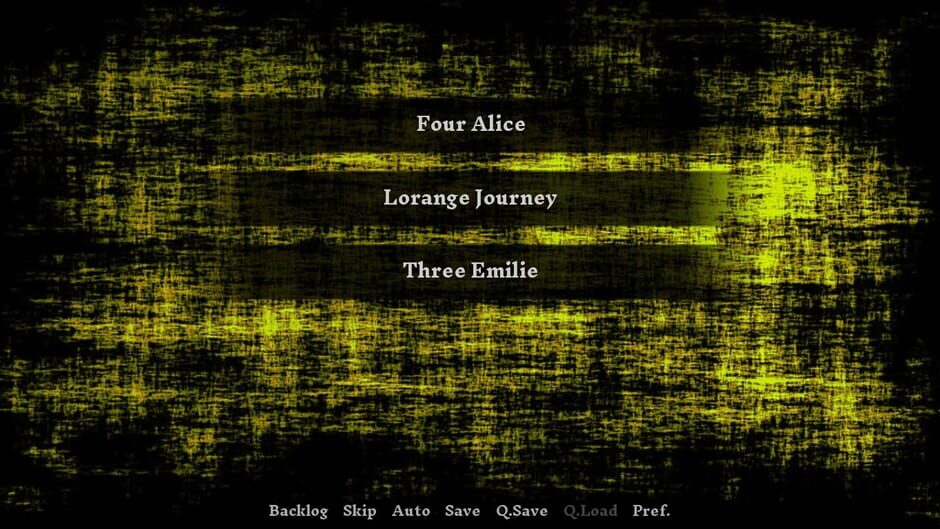 Les 4 Alice: Lorange Journey Screenshot