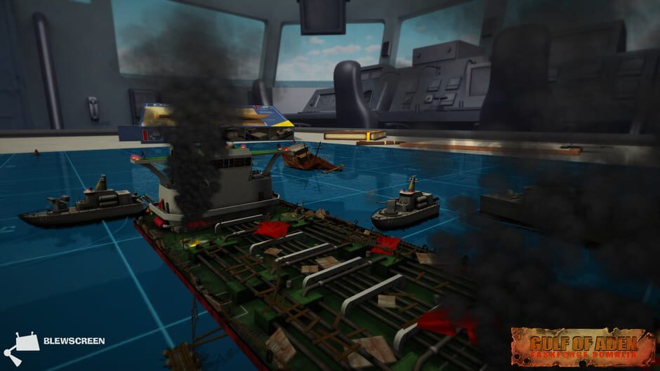 Gulf of Aden - Task Force Somalia Screenshot