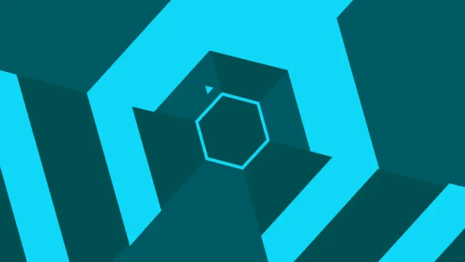 Super Hexagon, captura de tela 2