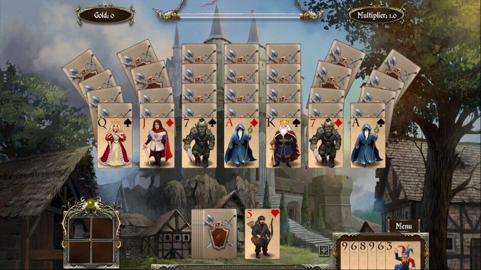 Legends of Solitaire: Curse of the Dragons Screenshot