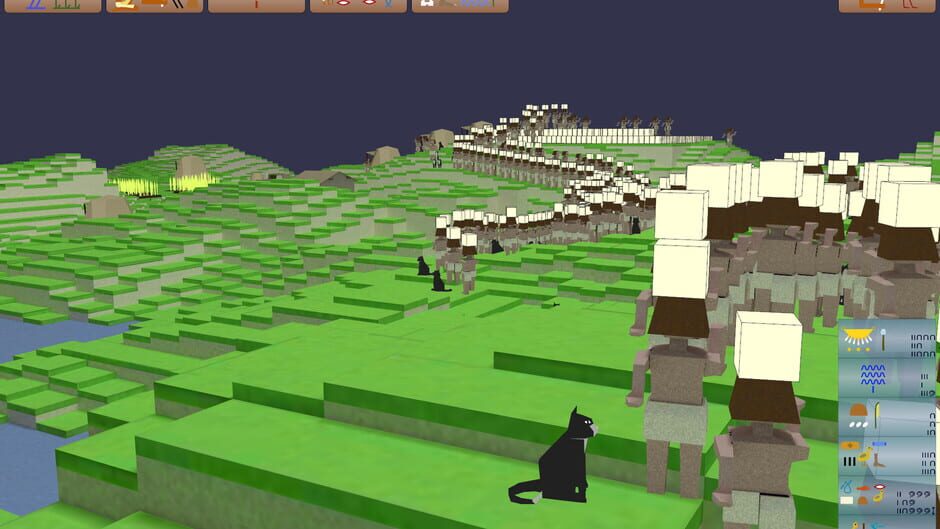 Imhotep, Pyramid Builder Screenshot