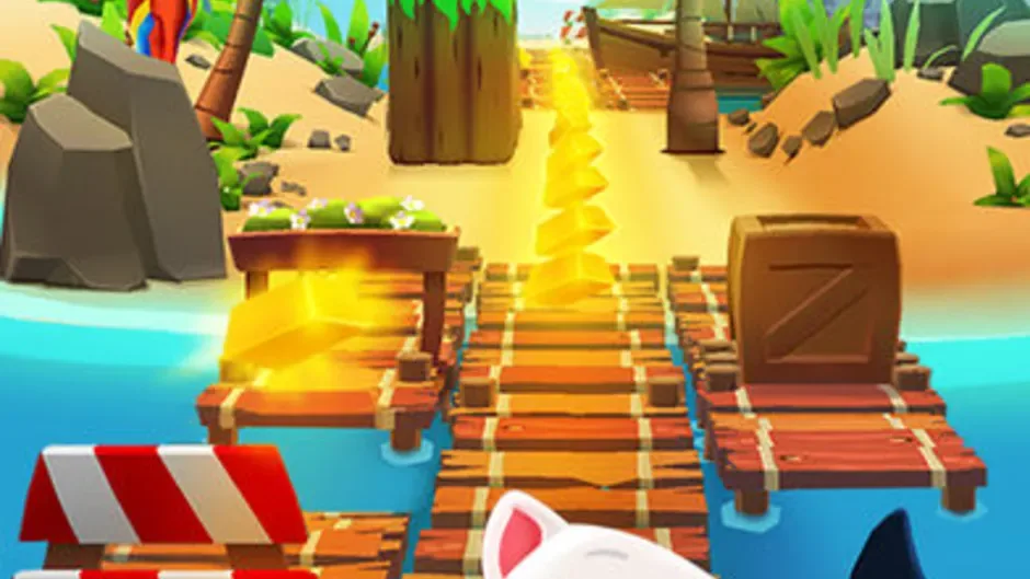 Кадър от Talking Tom Gold Run