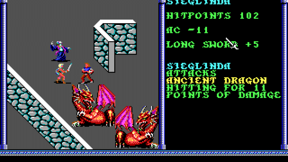 Advanced Dungeons & Dragons: Secret of the Silver Blades Screenshot