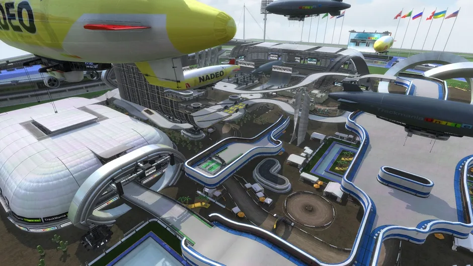 TrackMania Nations Forever, captura de tela 1