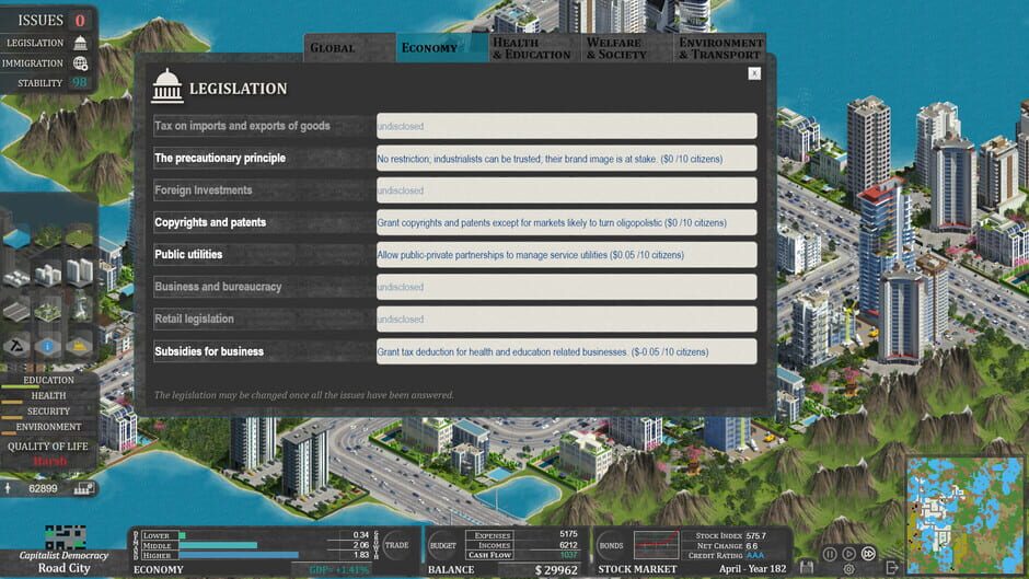 Screenshot Citystate