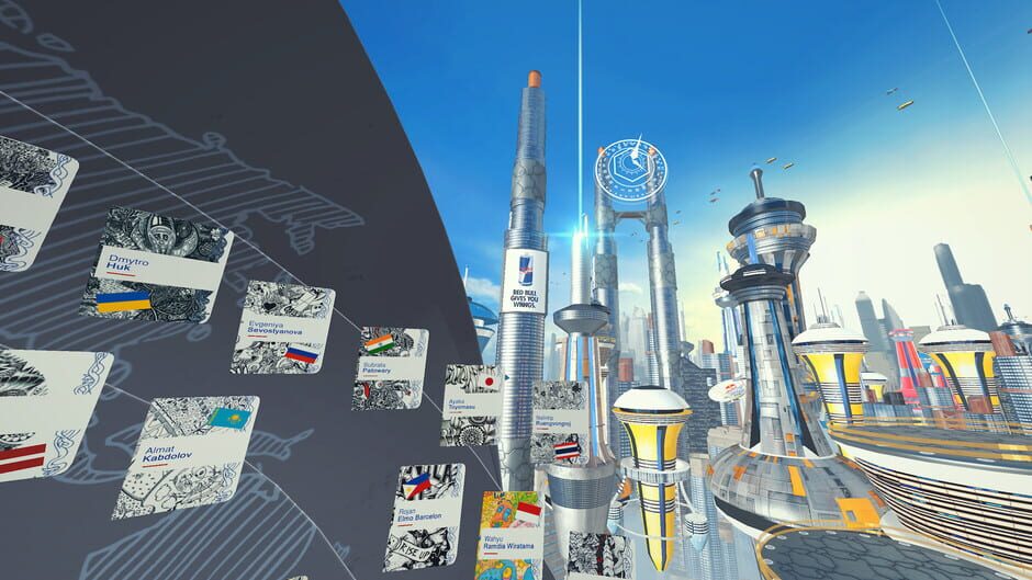 สกรีนช็อตจาก Red Bull Doodle Art: Global VR Gallery (รูปที่ 2)