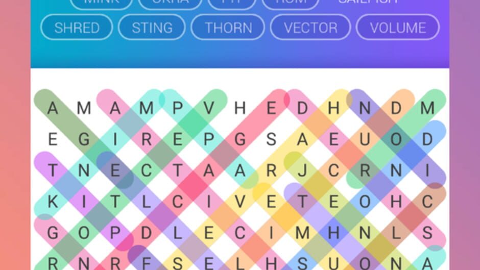 สกรีนช็อตจาก Word Search Pro (รูปที่ 8)