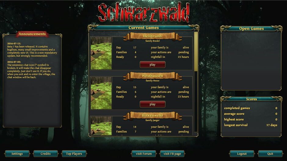 Black Forest Screenshot