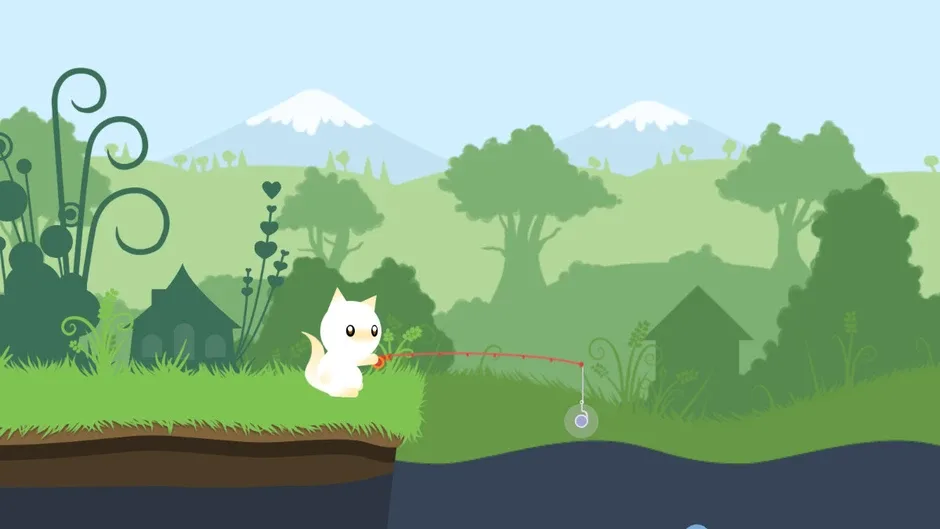 Cat Goes Fishing, captura de tela 1