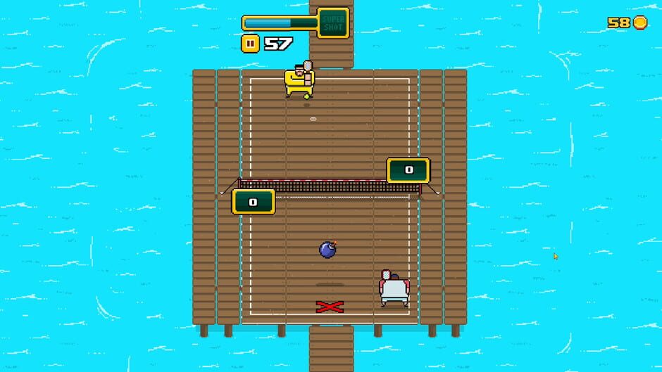 Timber Tennis Screenshot