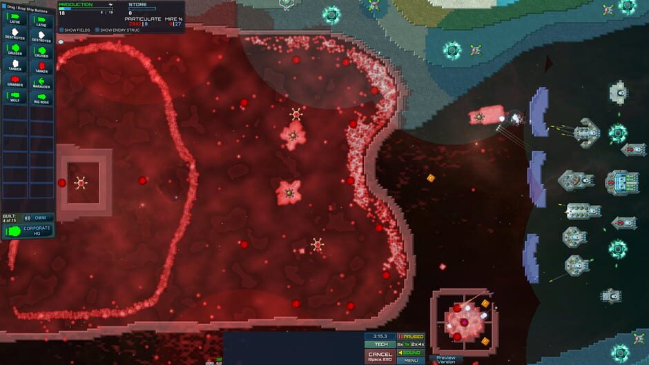 Particle Fleet: Emergence Screenshot