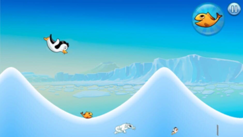 สกรีนช็อตจาก Racing Penguin: Slide and Fly! (รูปที่ 3)
