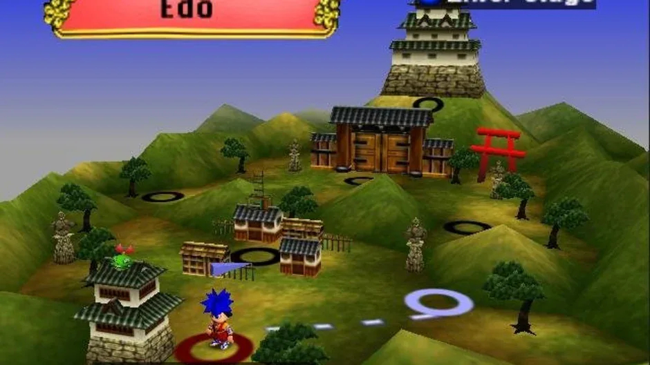 Screenshot 1 aus Goemon's Great Adventure