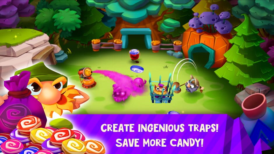 Candy Thieves: Tale of Gnomes Screenshot