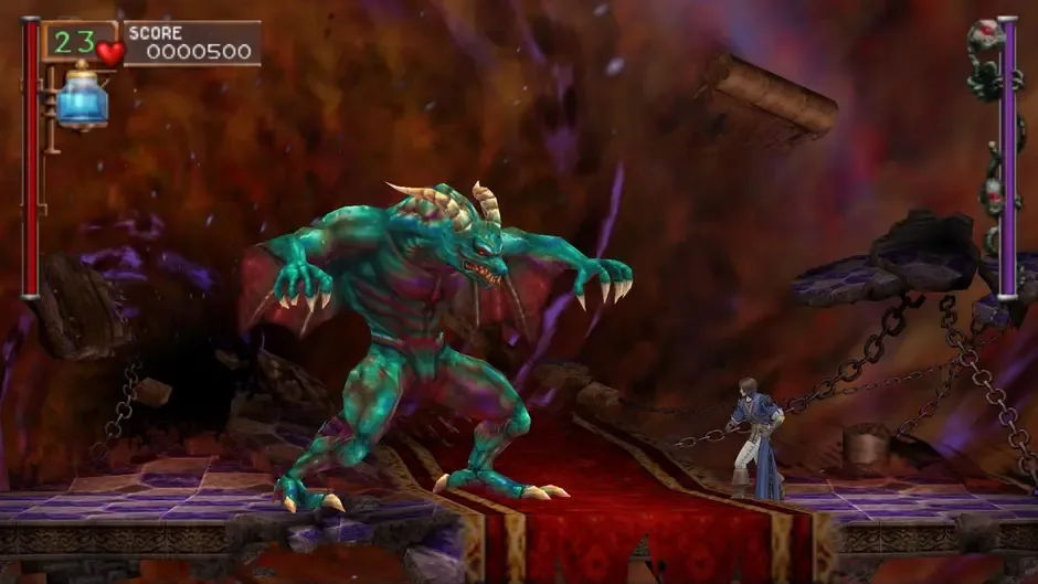 Castlevania: The Dracula X Chronicles, captura de tela 5