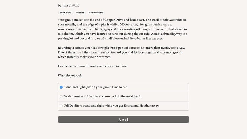 Zombie Exodus Screenshot