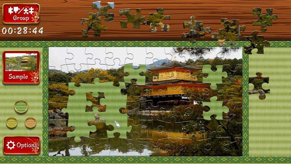 Beautiful Japanese Scenery: Animated Jigsaws Screenshot