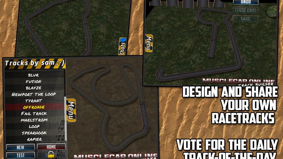 Musclecar Online Screenshot