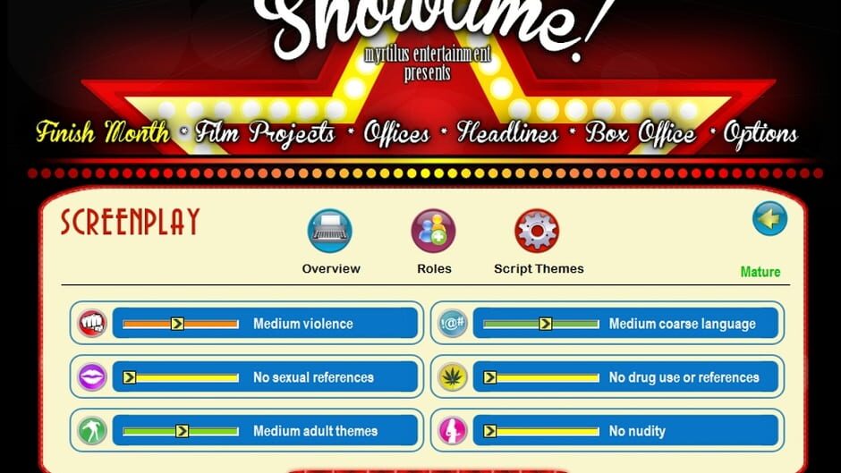 Showtime! Screenshot