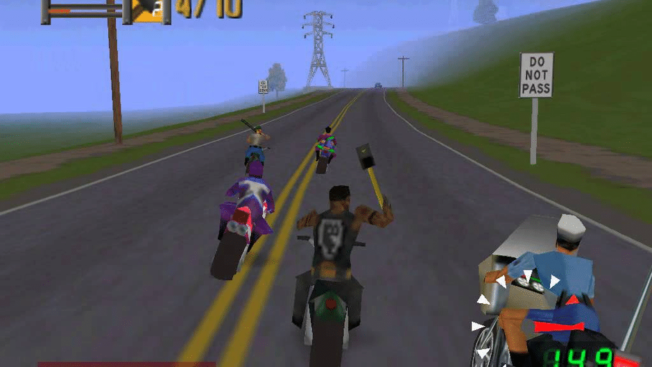 Road Rash 64 Screenshot