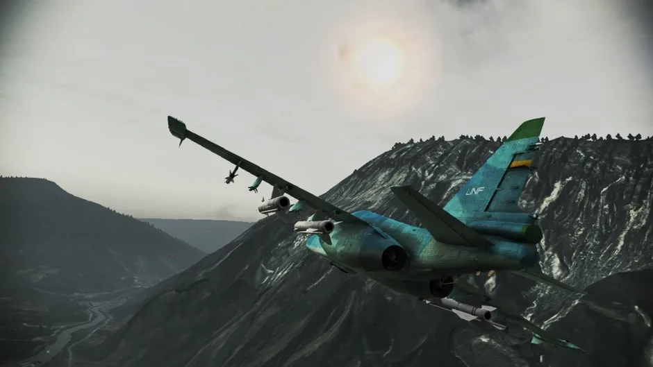 Ace Combat Infinity, captura de tela 2
