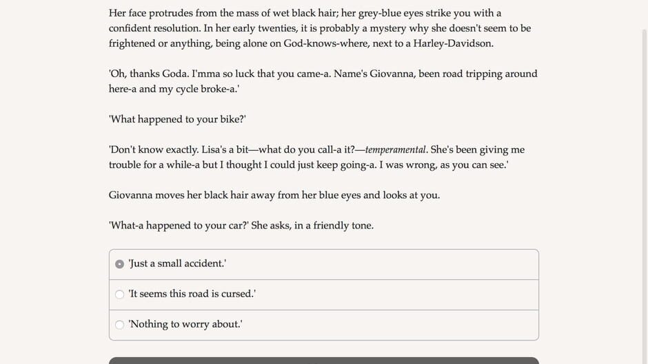 Highlands, Deep Waters Screenshot