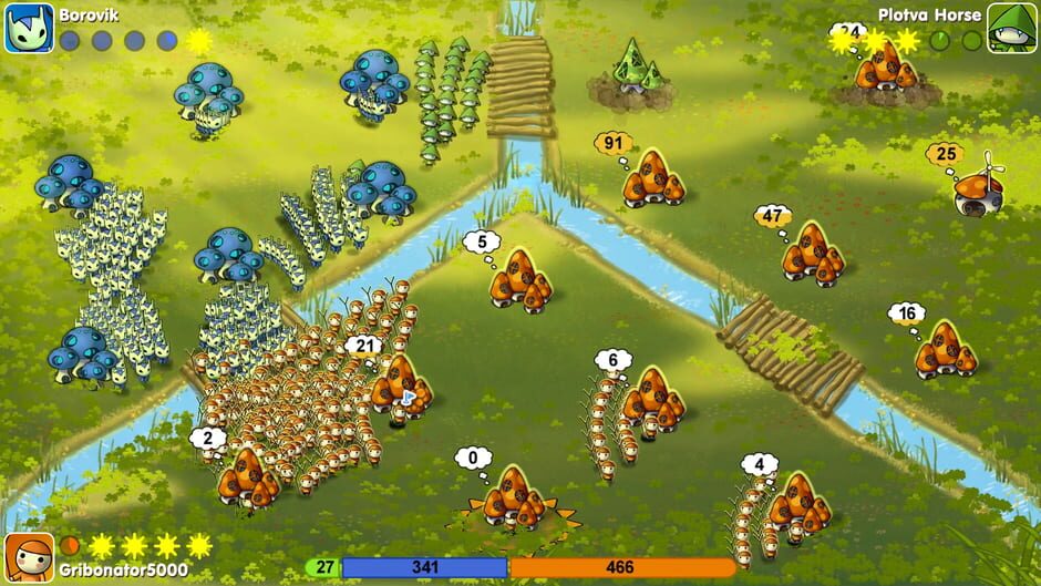 Mushroom Wars Screenshot