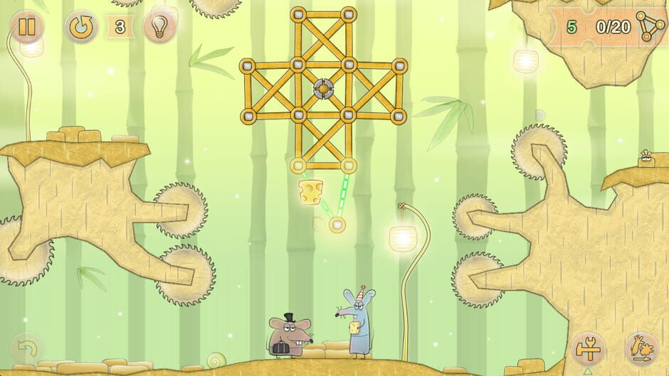 Tiny Bridge: Ratventure Screenshot