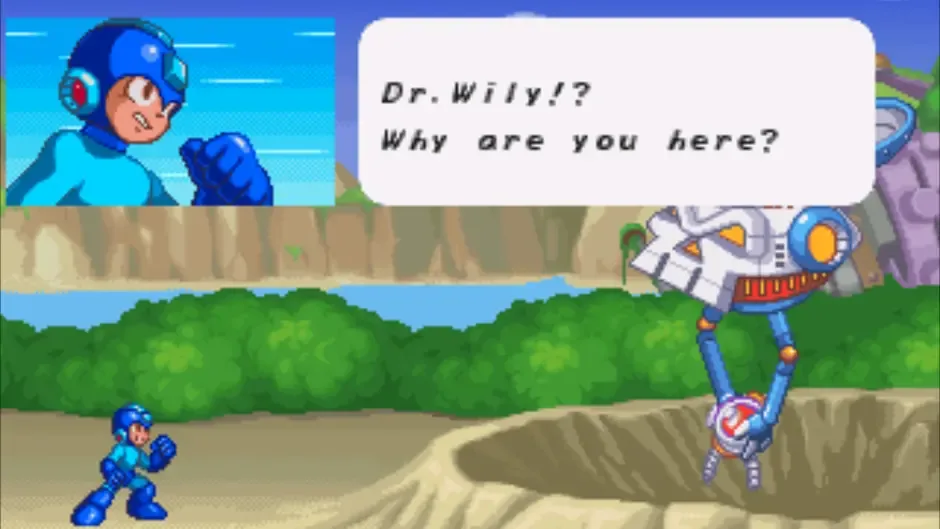Skärmbild 1 från Mega Man 8