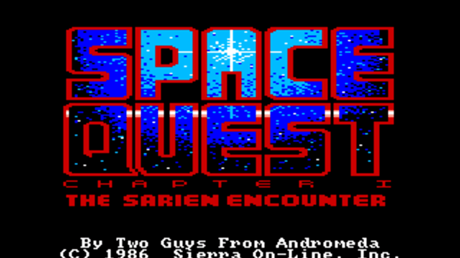 Space Quest: The Sarien Encounter Screenshot