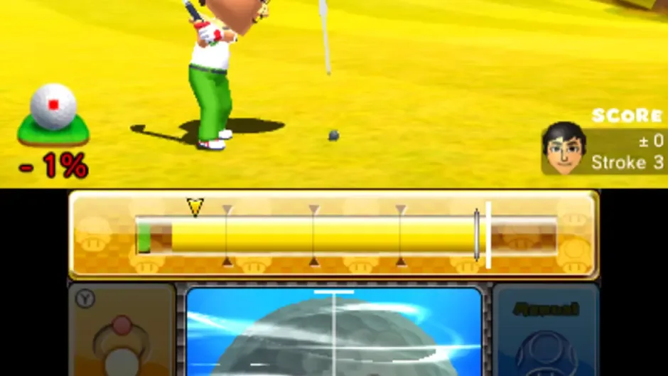 Mario Golf: World Tour, captura de tela 4