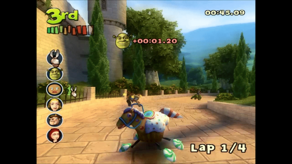 Shrek Smash n' Crash Racing Screenshot