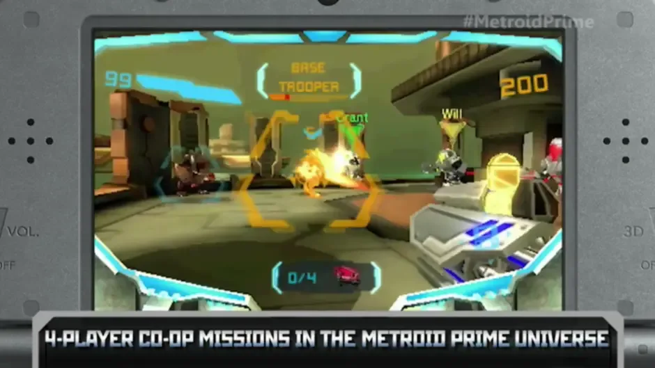 Metroid Prime: Federation Force, captura de tela 4