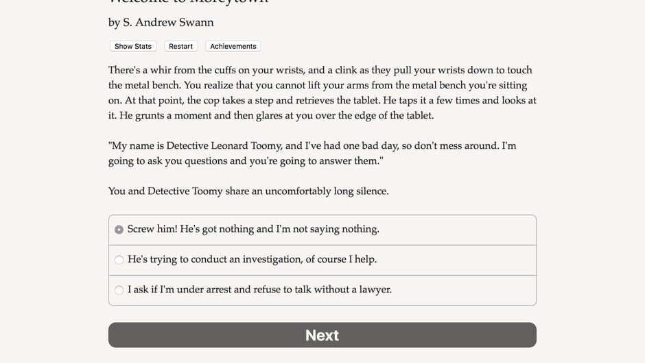 Welcome to Moreytown Screenshot