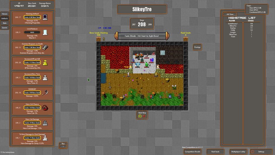 ClickRaid Screenshot