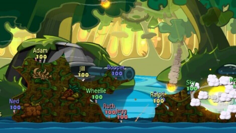 Worms: Battle Islands screenshot 1