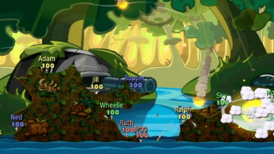 Worms: Battle Islands Screenshot