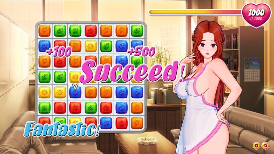 สกรีนช็อตจาก Waifu School (รูปที่ 2)