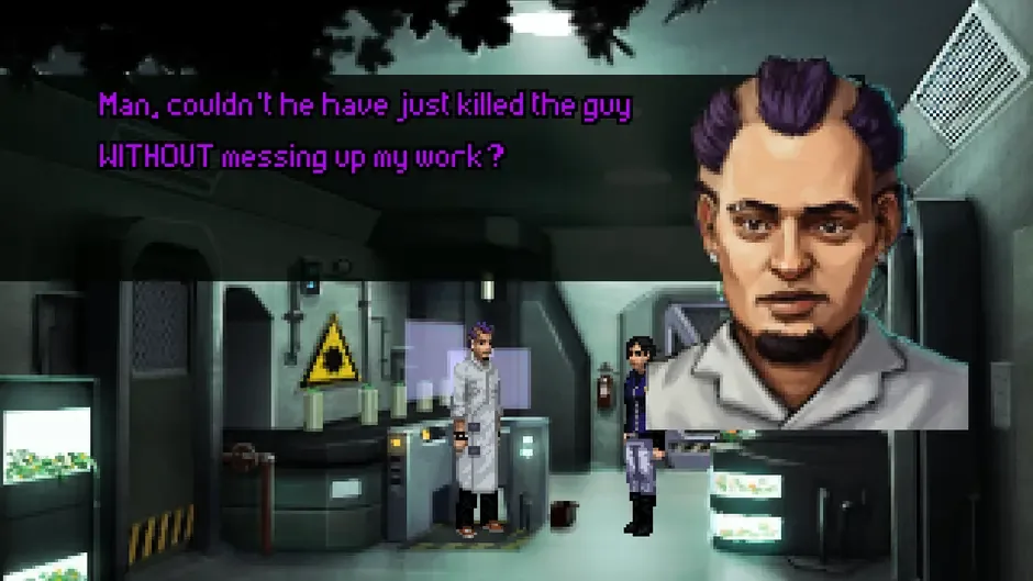 Technobabylon, captura de tela 5