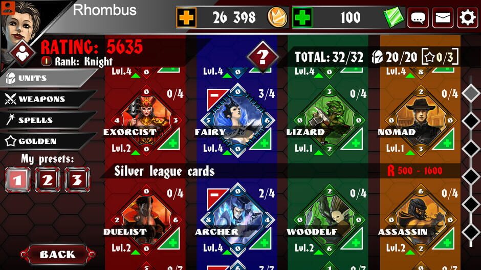 Rhombus Legends screenshot