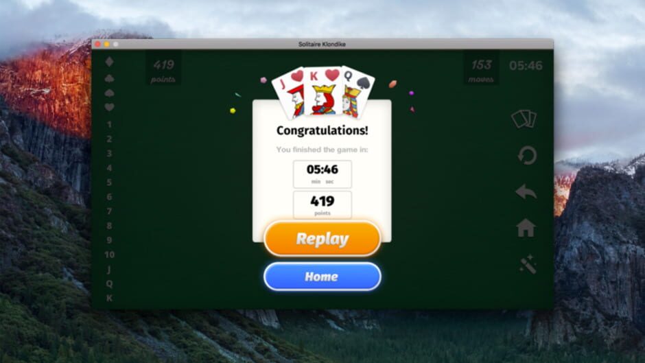 สกรีนช็อตจาก Solitaire Klondike Deluxe - classic card game (รูปที่ 3)